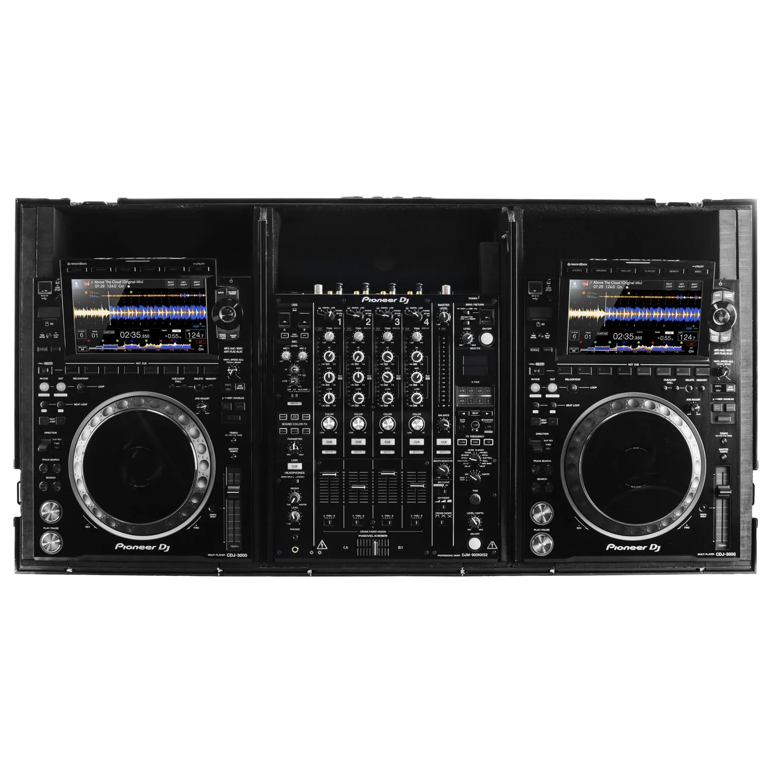 odyssey-flight-zone-coffret-dj-12-noir-extra-profond-cdj-3000 image 5