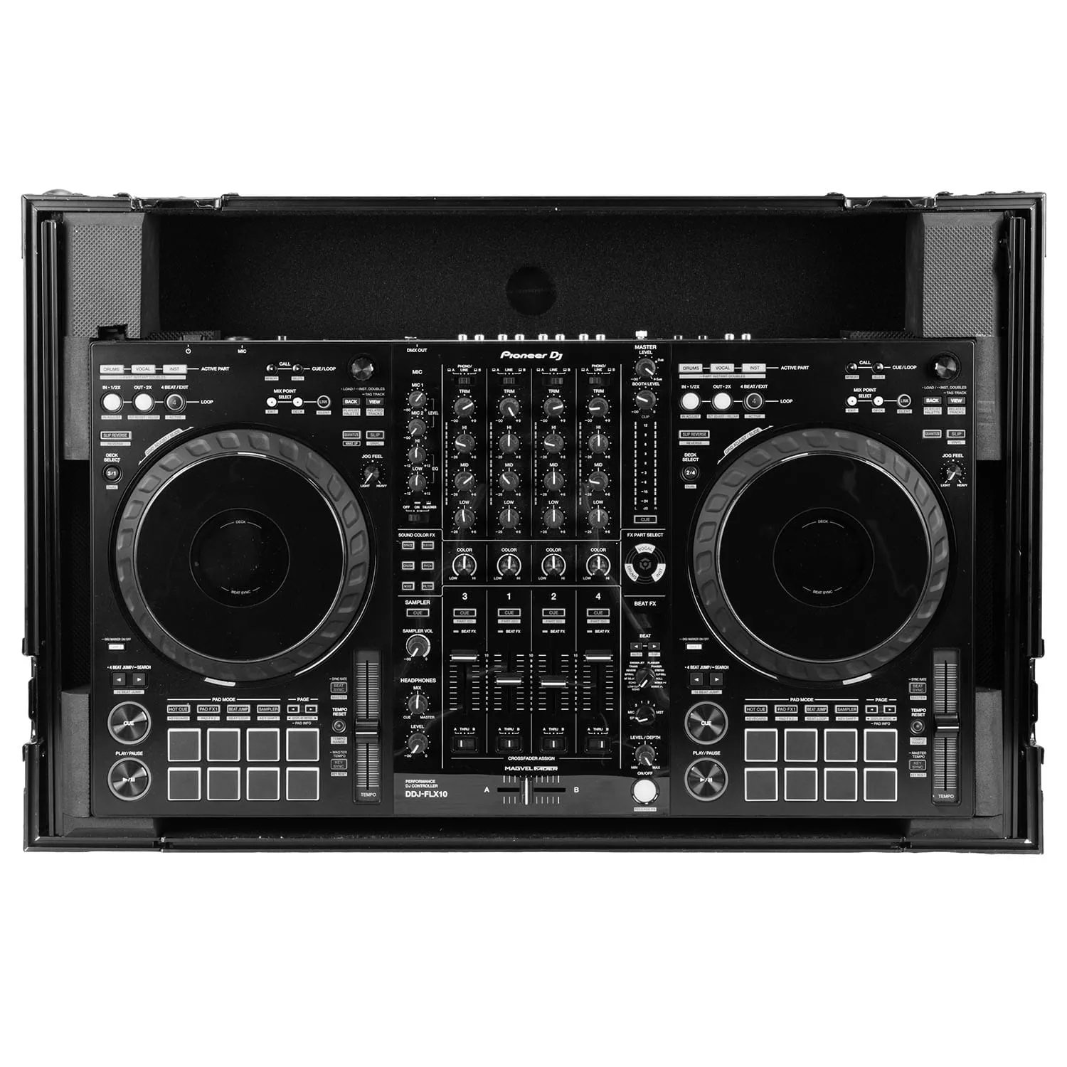 odyssey-industrial-board-flight-case-pioneer-ddj-flx10-roulettes image 4