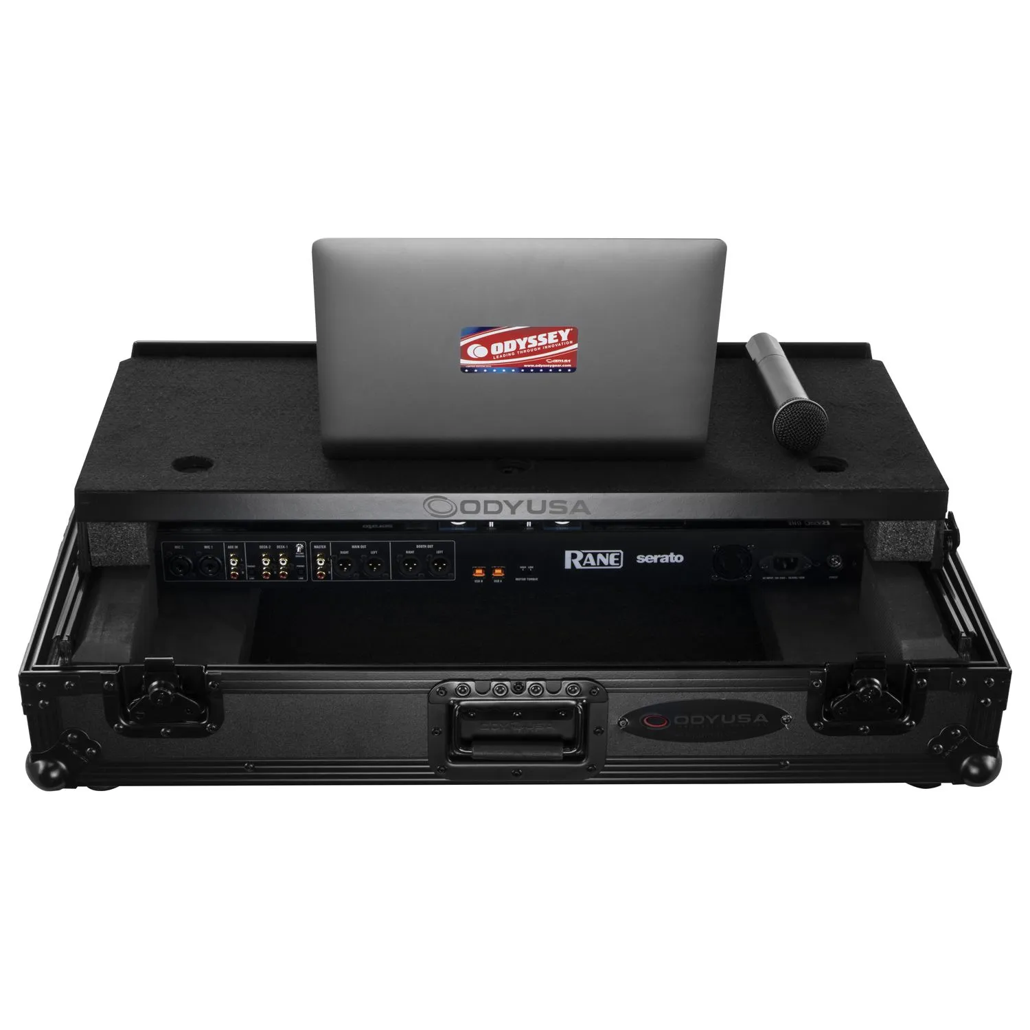 odyssey-flight-zone-rane-one-flight-case-1u-glide-noir image 4