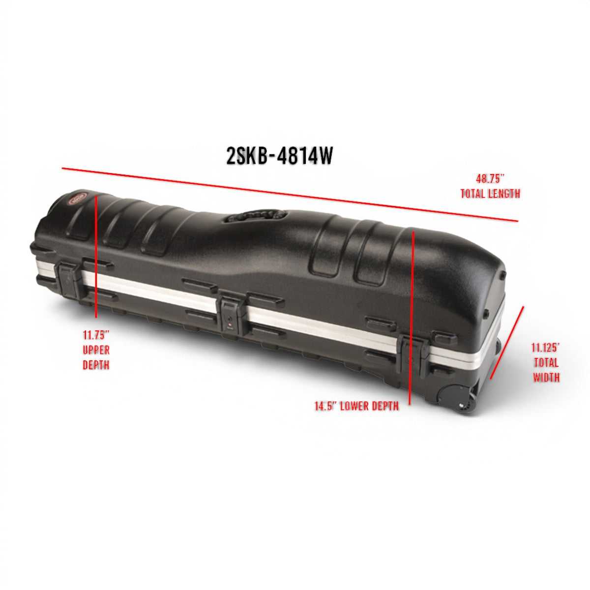 skb-iseries-deluxe-standard-ata-valise-golf-noir-voyage-clubs image 2