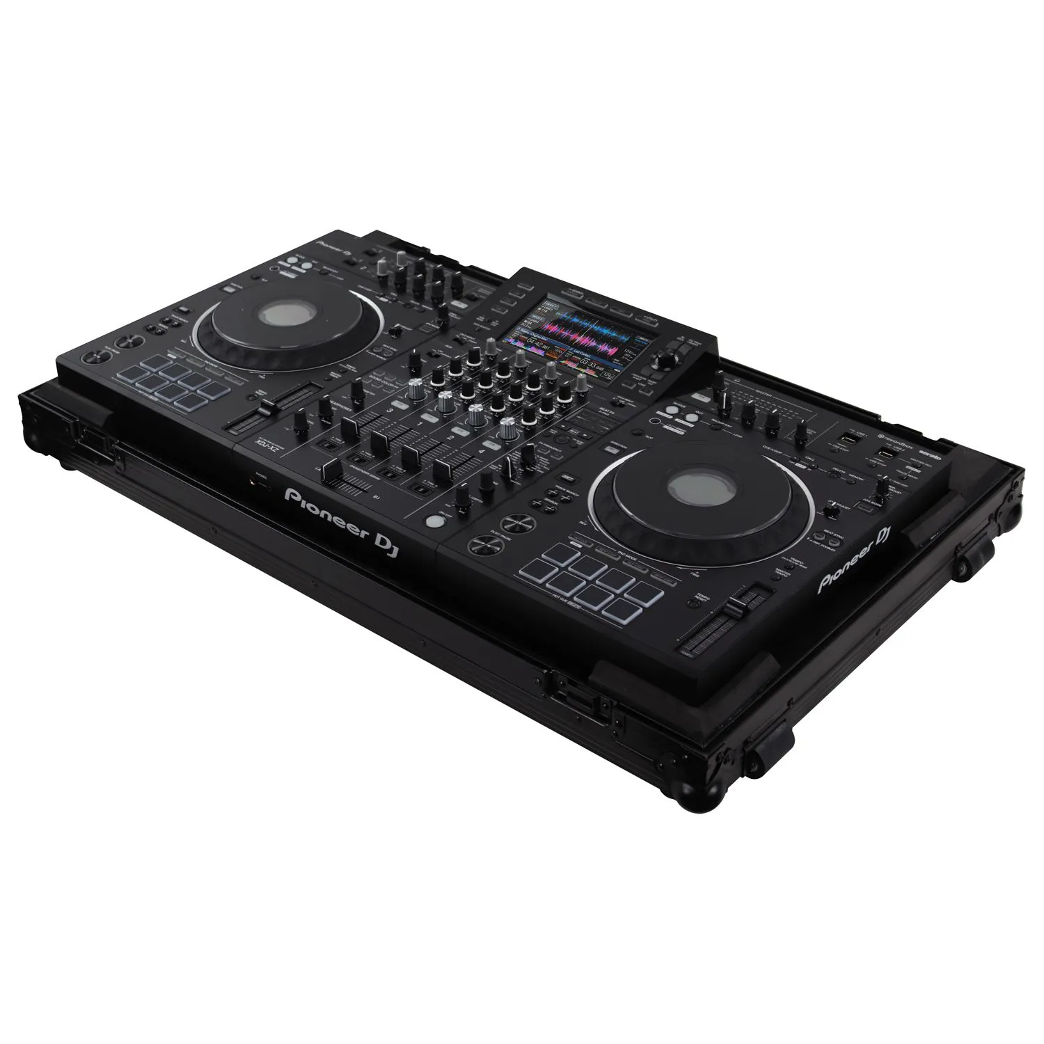 odyssey-black-label-flight-case-pioneer-xdj-xz-profil-bas-roulettes image 1