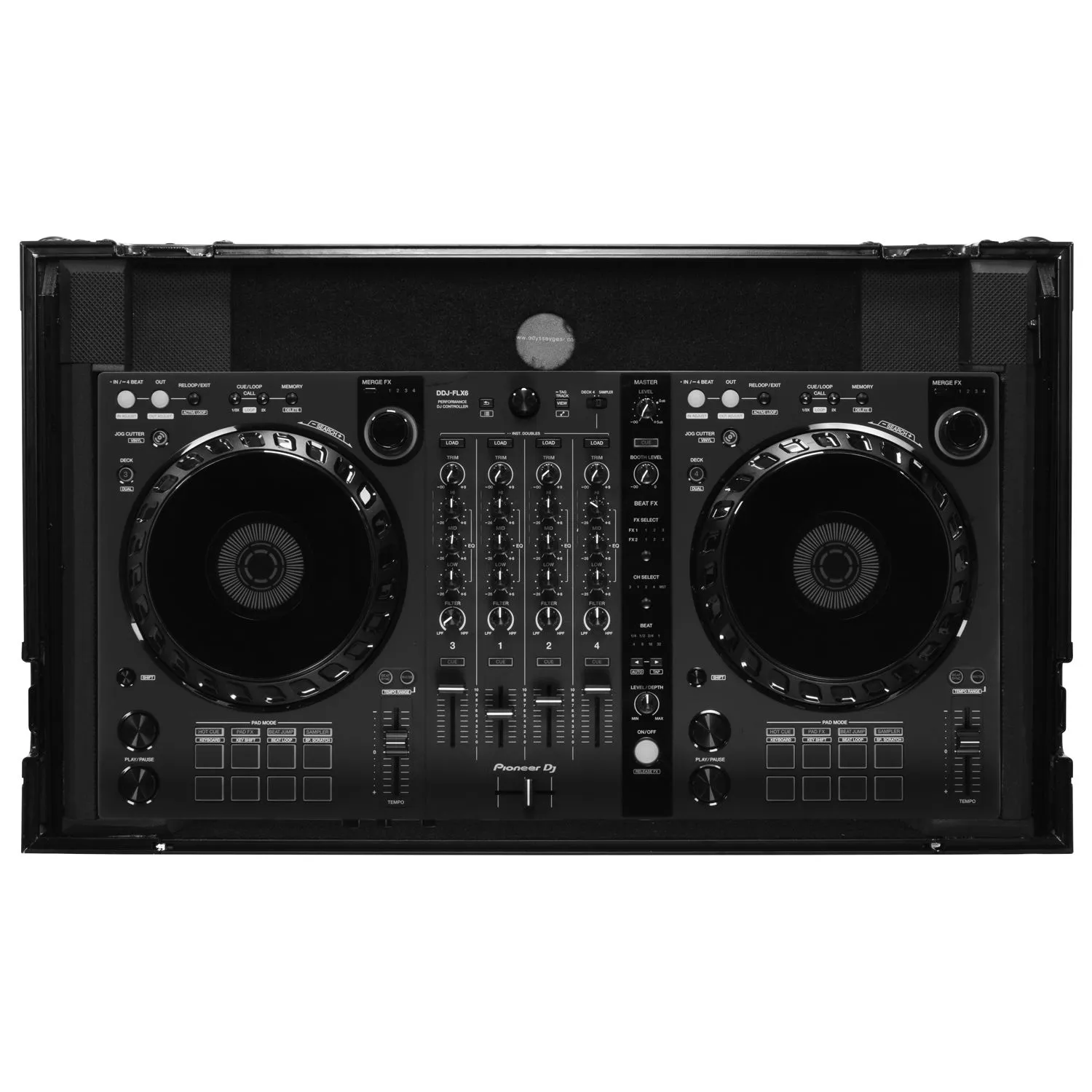 odyssey-flight-zone-fzgs-ddjflx6-bl-flight-case-noir-glide image 5