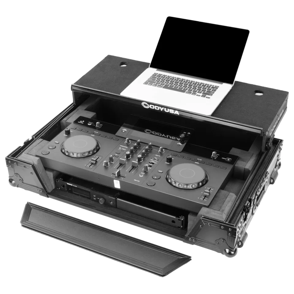odyssey-black-label-xdj-an-flight-case-1u-plateforme-laptop image 1