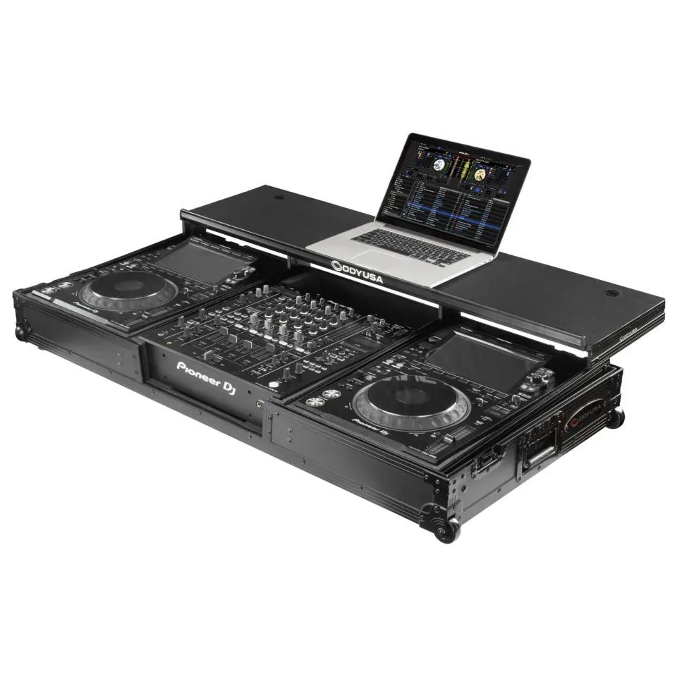 odyssey-black-label-coffin-dj-djm-a9-cdj-3000-roulettes image 1