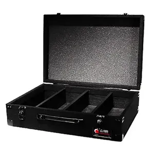 odyssey-carpeted-valise-cd-150-jewel-cases-noire-moquette image 1