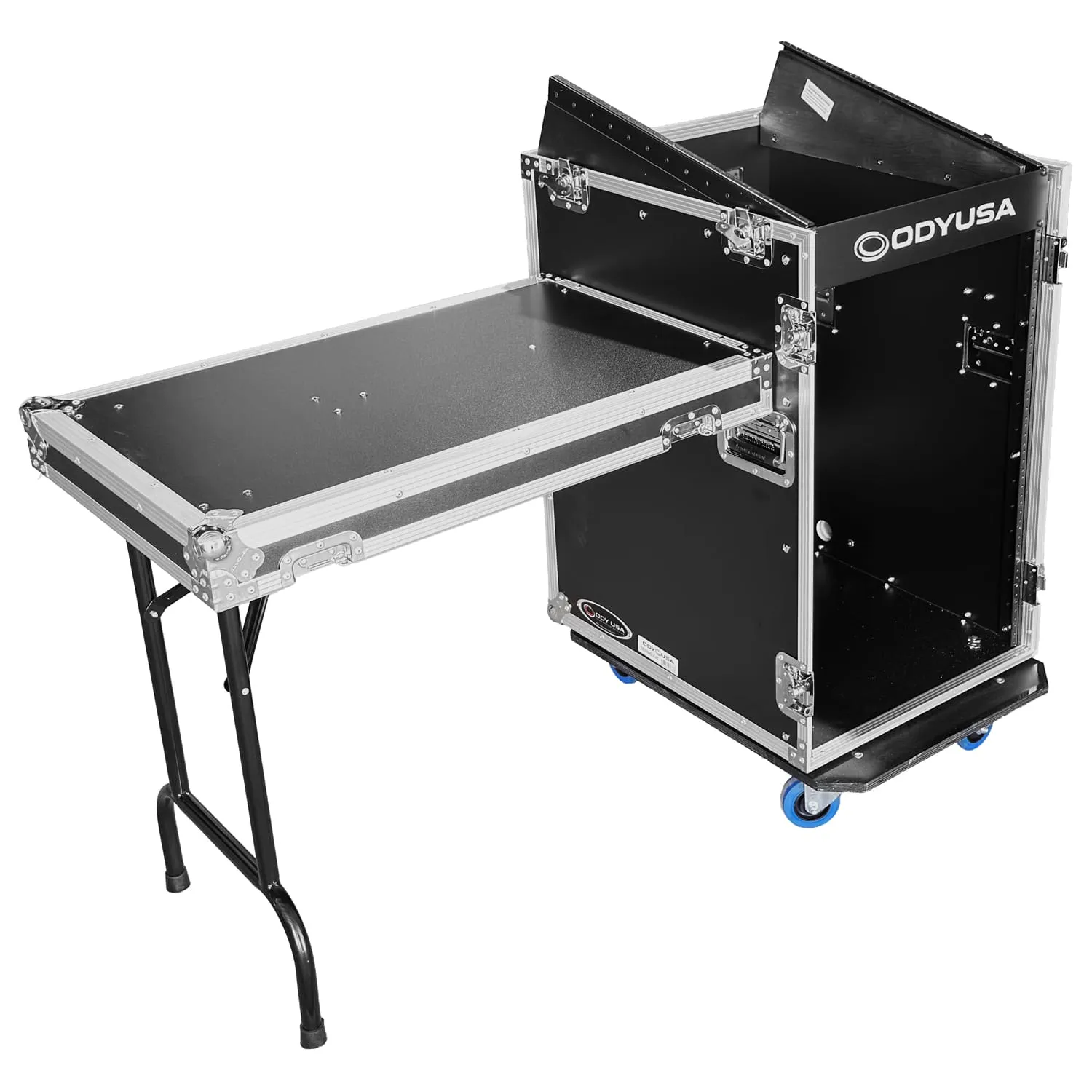 odyssey-flight-zone-rack-19-combo-13u-16u-table-roulettes-2 image 2