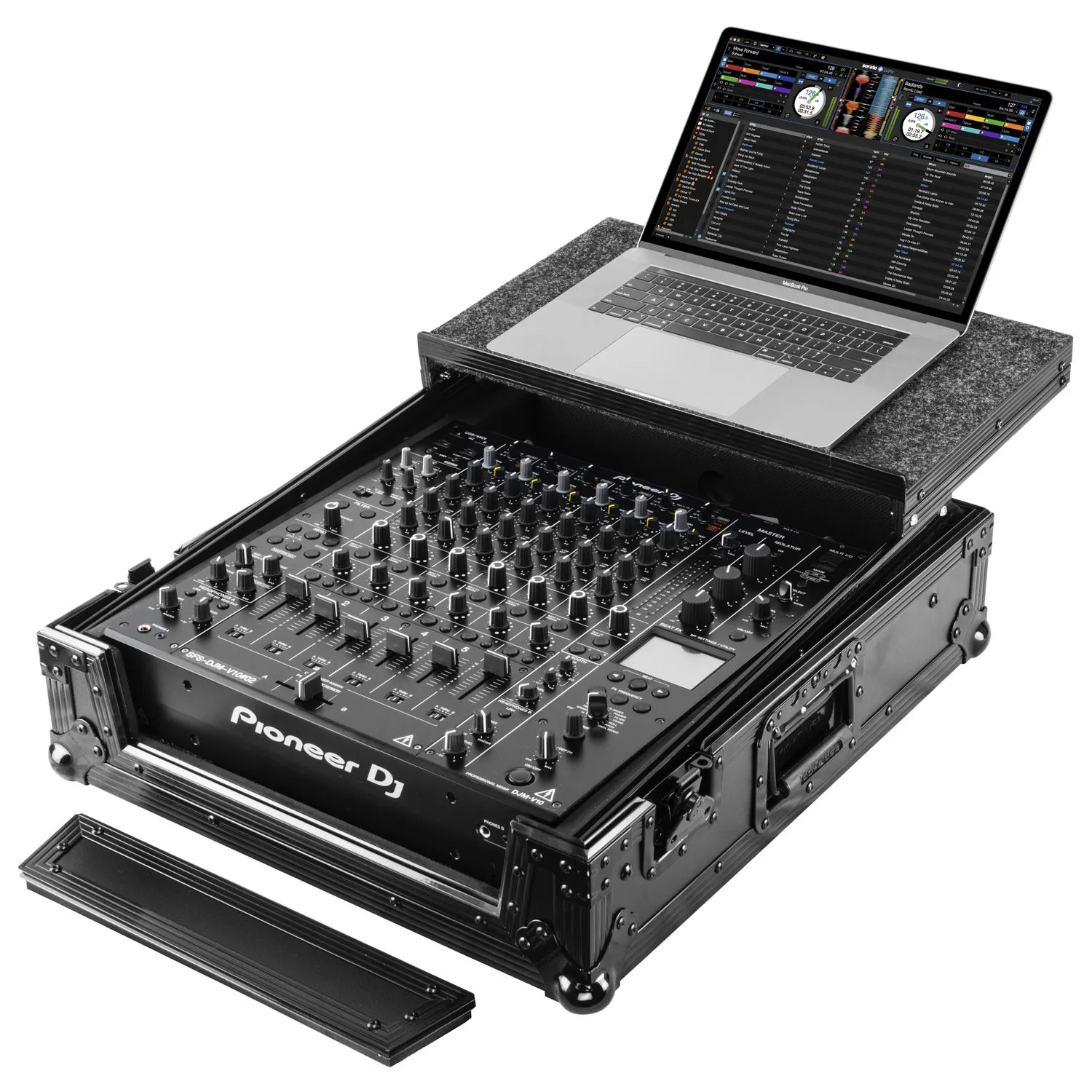 odyssey-flight-zone-fzgsdjmv10-flight-case-djm-v10-noir-glide image 1