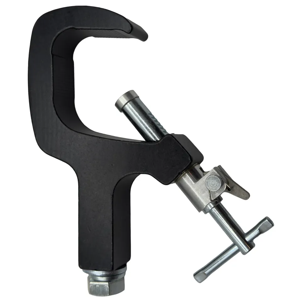 odyssey-flight-zone-g-clamp-pince-truss-tube-1-7-2-noir-150-kg image 1