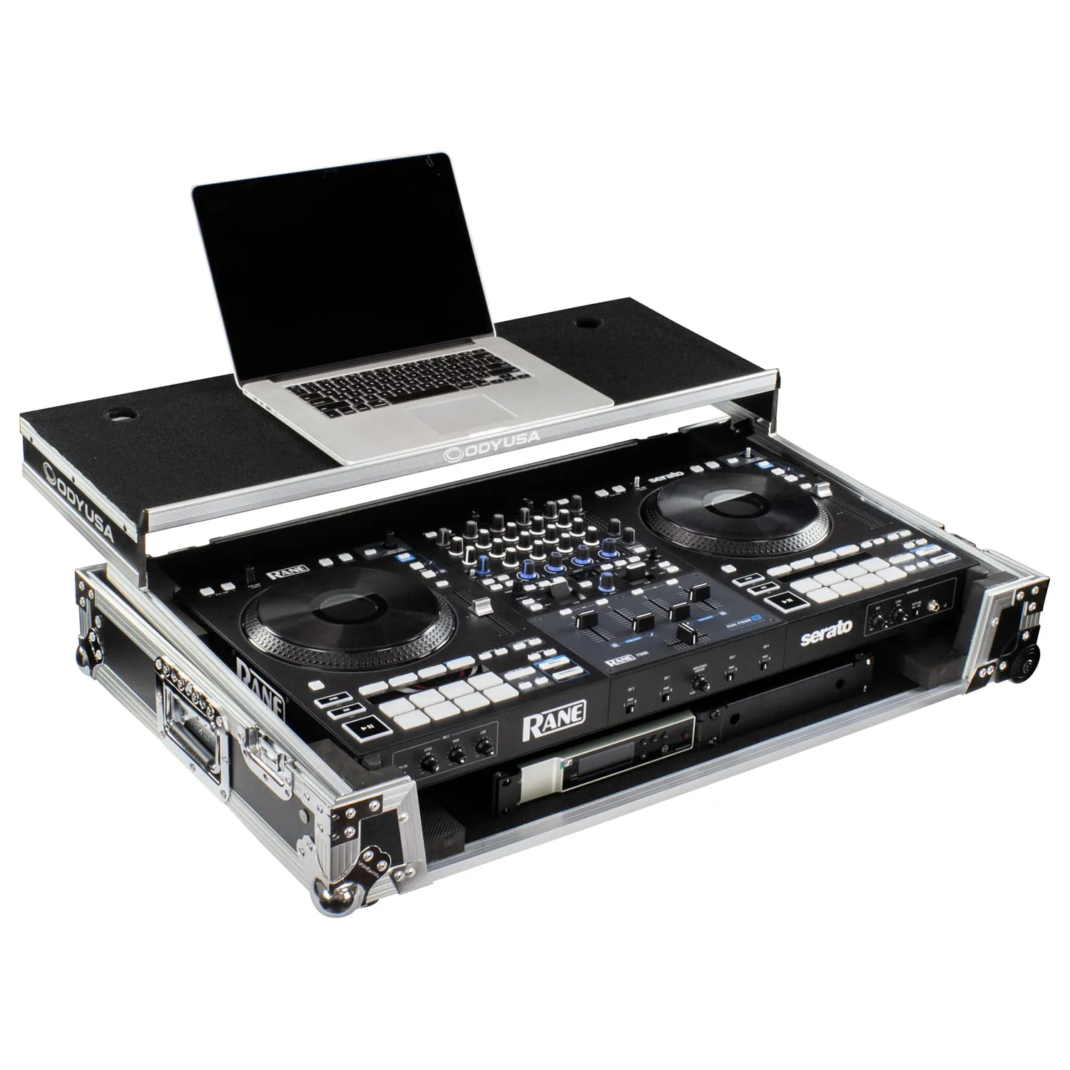 odyssey-flight-zone-rane-four-flight-case-1u-roulettes image 2