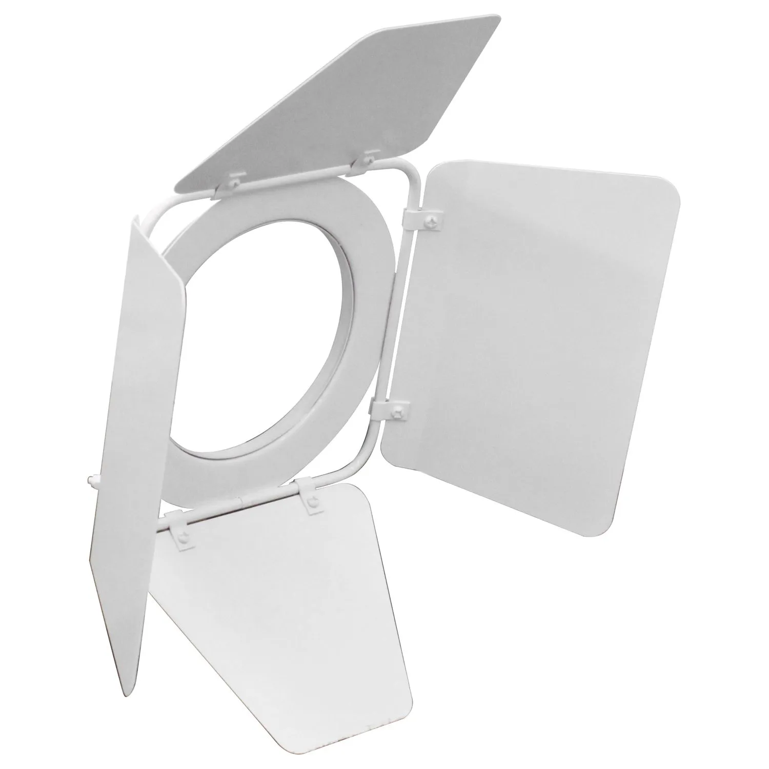 odyssey-flight-zone-barn-door-par-16-coupe-flux-blanc-alu image 1