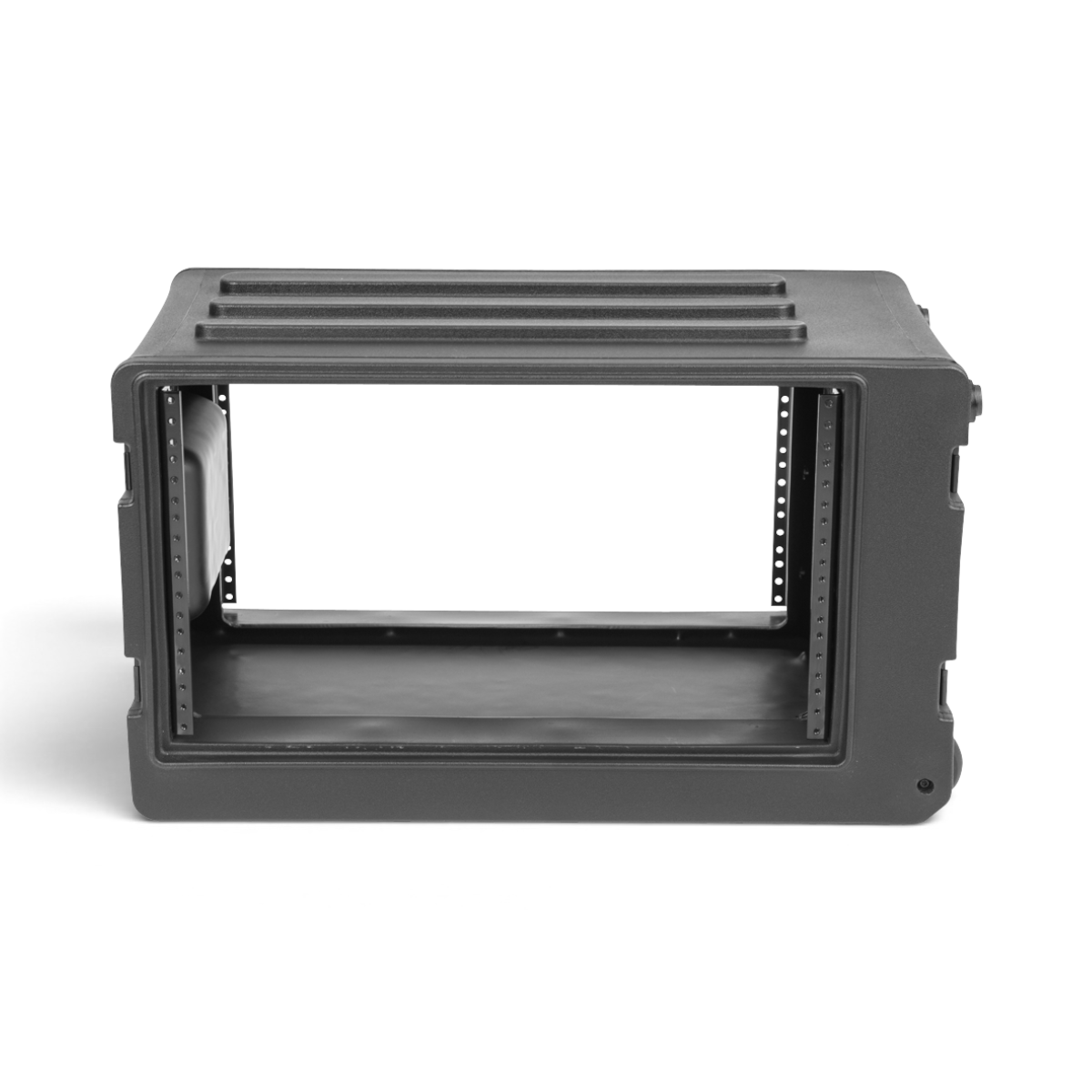 skb-rseries-shallow-6u-flight-case-rack-roulettes-noir image 2
