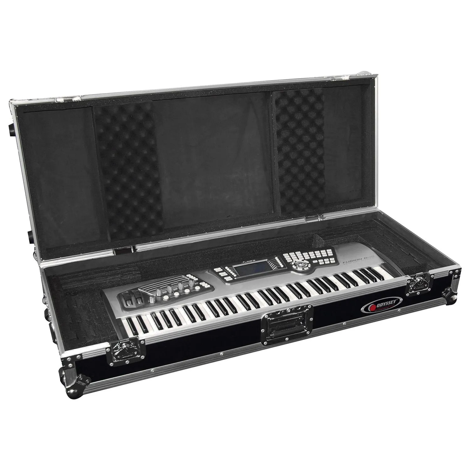 odyssey-flight-zone-flight-case-clavier-61-touches-roulettes image 1