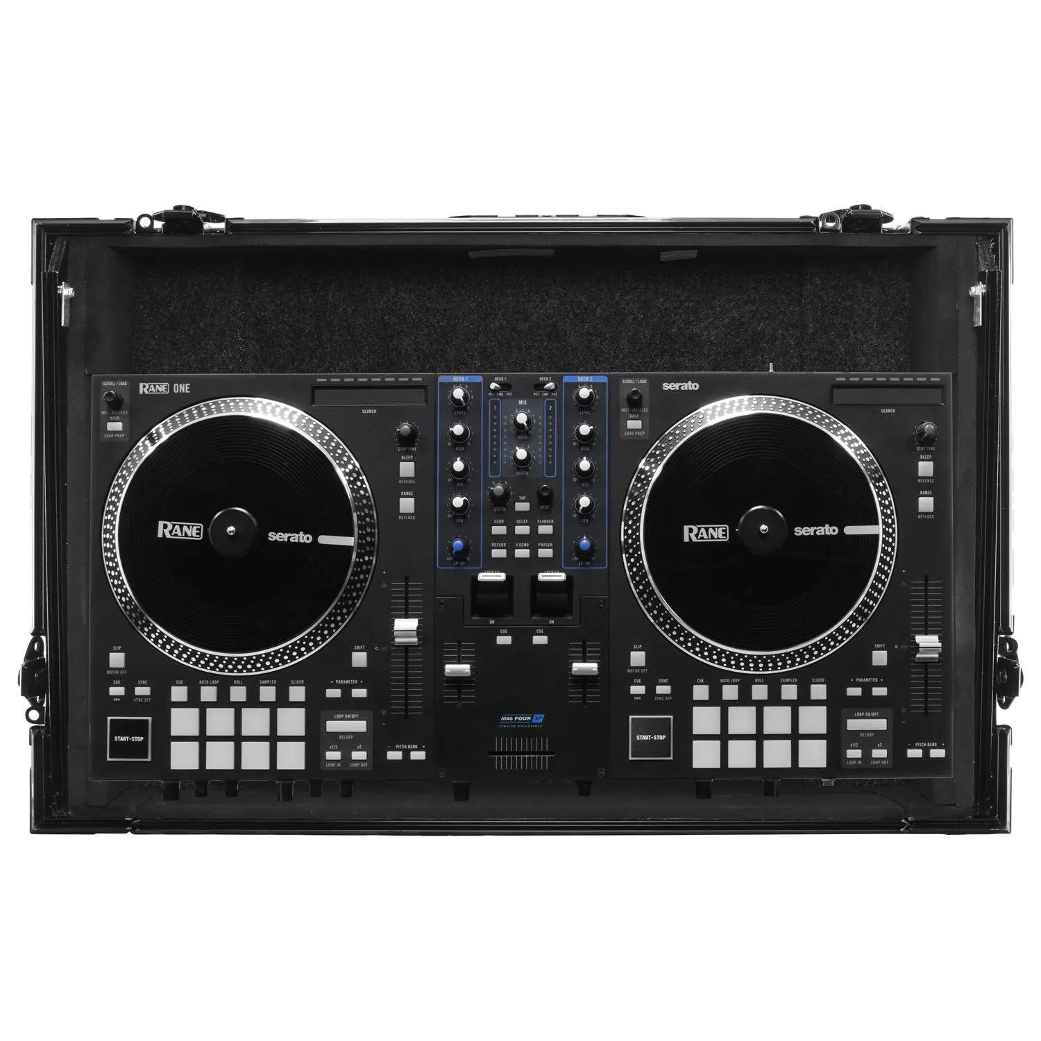 odyssey-flight-zone-flight-case-rane-one-mkii-noir-roulettes image 5