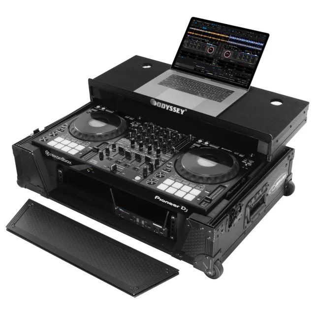 odyssey-industrial-board-ddj-1000-flight-case-glide-2u image 1