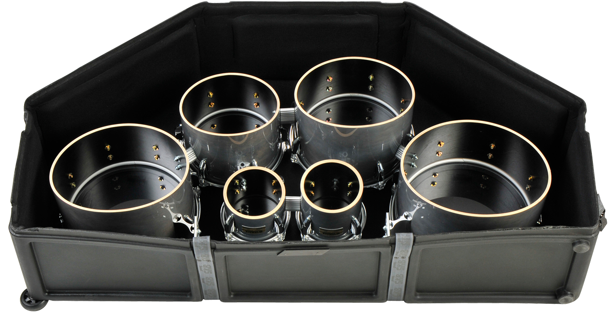 skb-marching-quad-quint-valise-batterie-noire-roulettes image 3