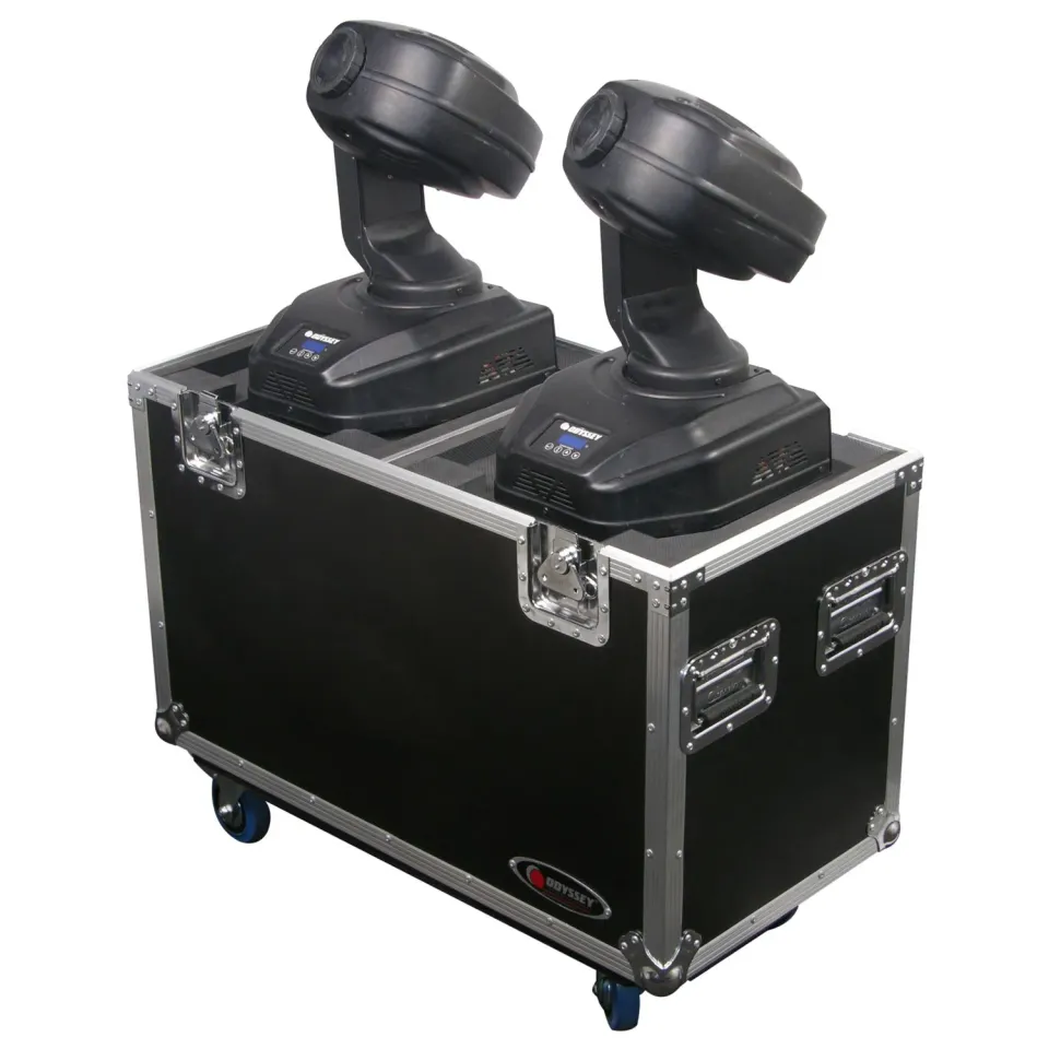 odyssey-flight-zone-flight-case-double-lyre-250-moving-head-roulettes image 1