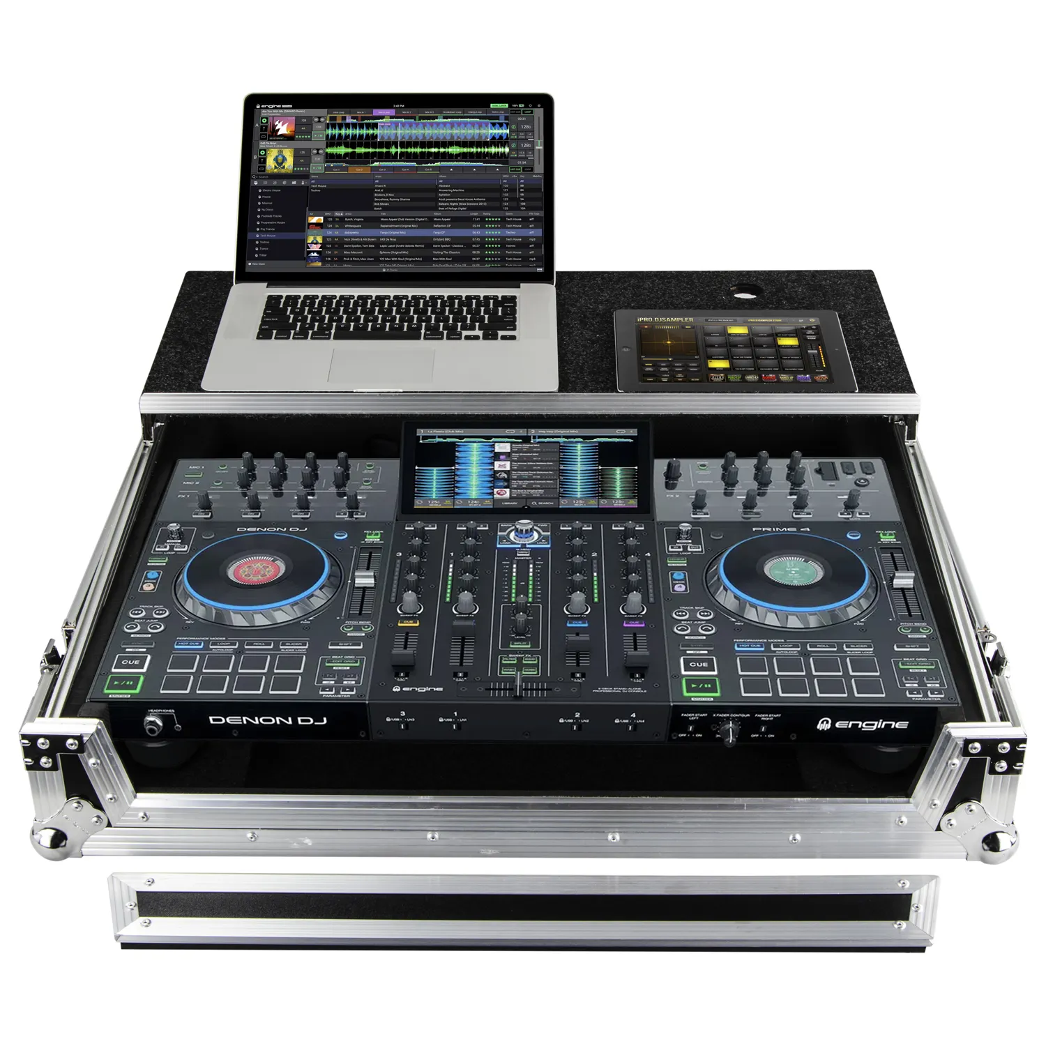 odyssey-flight-zone-fzgsprime4-flight-case-denon-prime-4 image 2