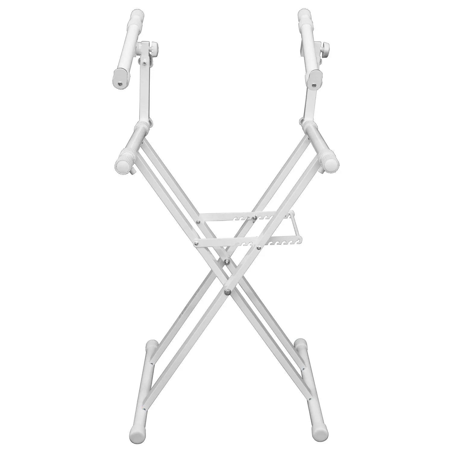 odyssey-flight-zone-ltbxs2wht-stand-x-dj-blanc-2-niveaux image 2