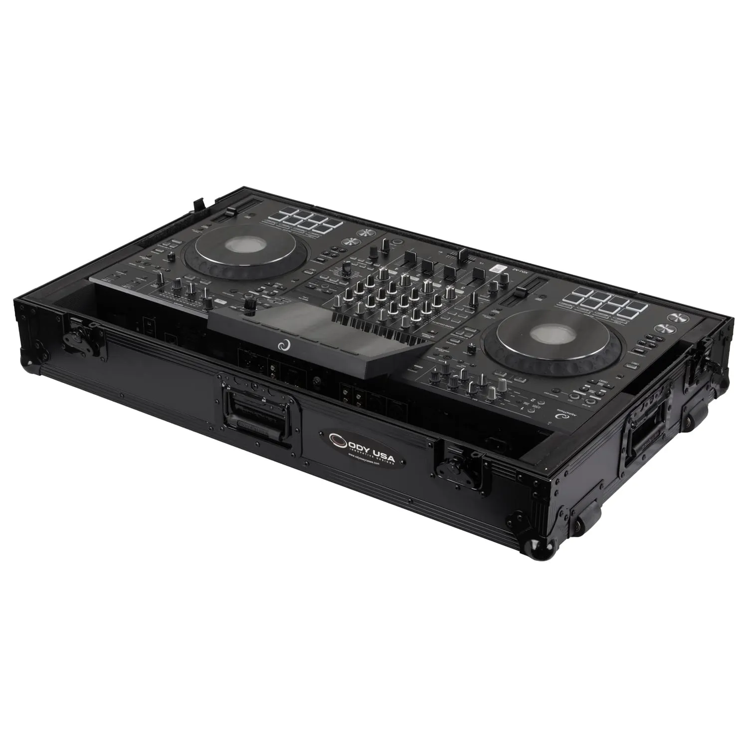 odyssey-black-label-flight-case-xdj-az-noir-roulettes image 2