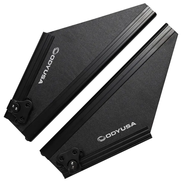 odyssey-flight-zone-panneaux-glide-inclin-s-noirs-laptop-dj image 1