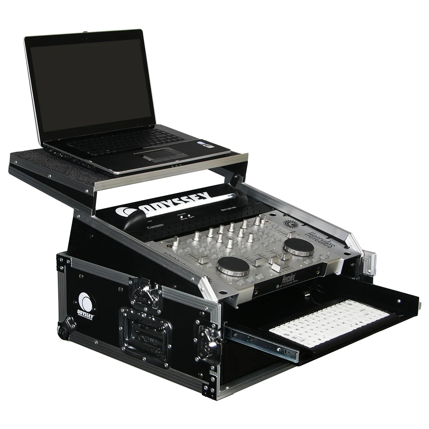 odyssey-flight-zone-10u-2u-rack-pro-combo-glide image 1