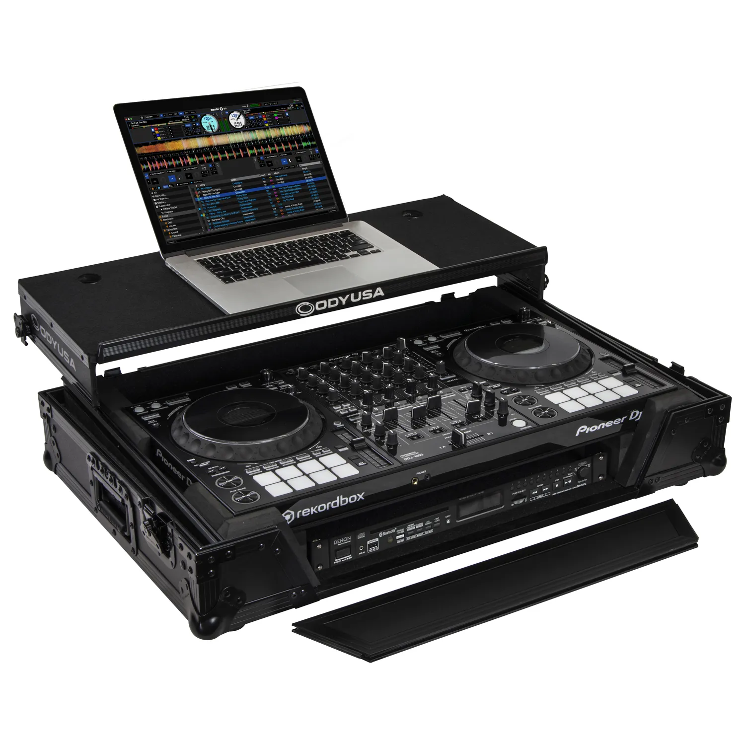 odyssey-flight-zone-pioneer-ddj-1000-flight-case-1u-glide image 3