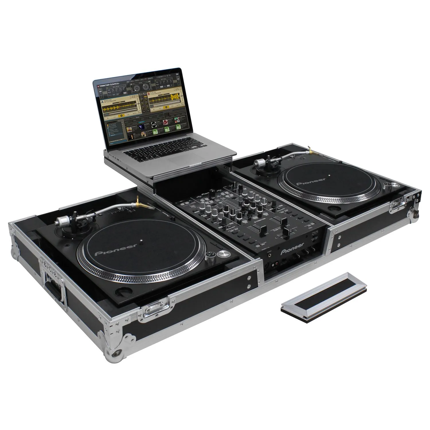 odyssey-flight-zone-fzgslbm10wr-flight-case-dj-10-pouces-roulettes image 3