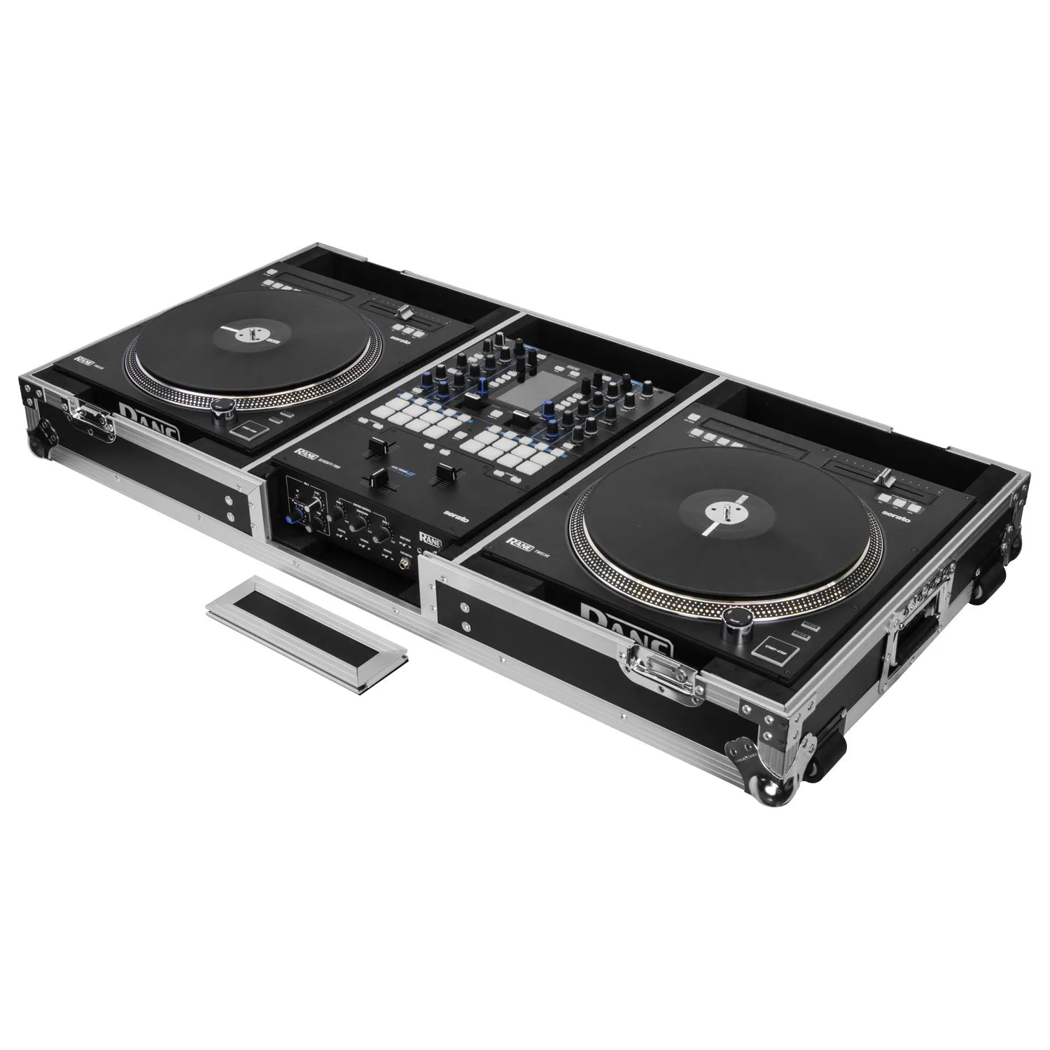 odyssey-flight-zone-fzrane1272w-flight-case-rane-twelve-seventy-roulettes image 1