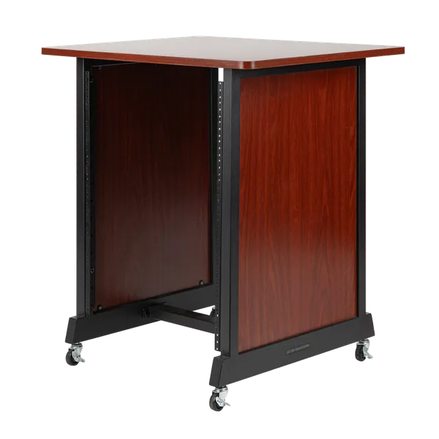 gator-roto-ri-strk-14u-ch-meuble-rack-14u-cerisier image 1