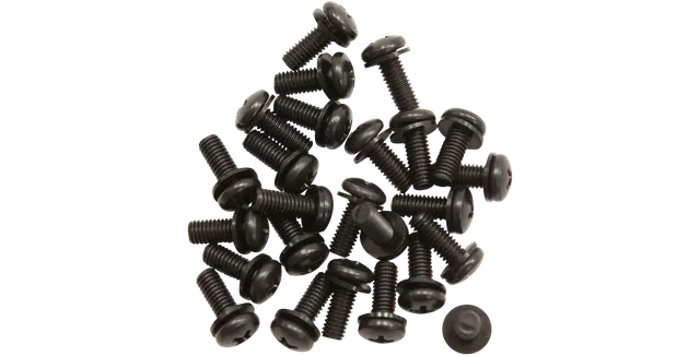 skb-iseries-vis-rack-avec-rondelles-noir-lot-25 image 1