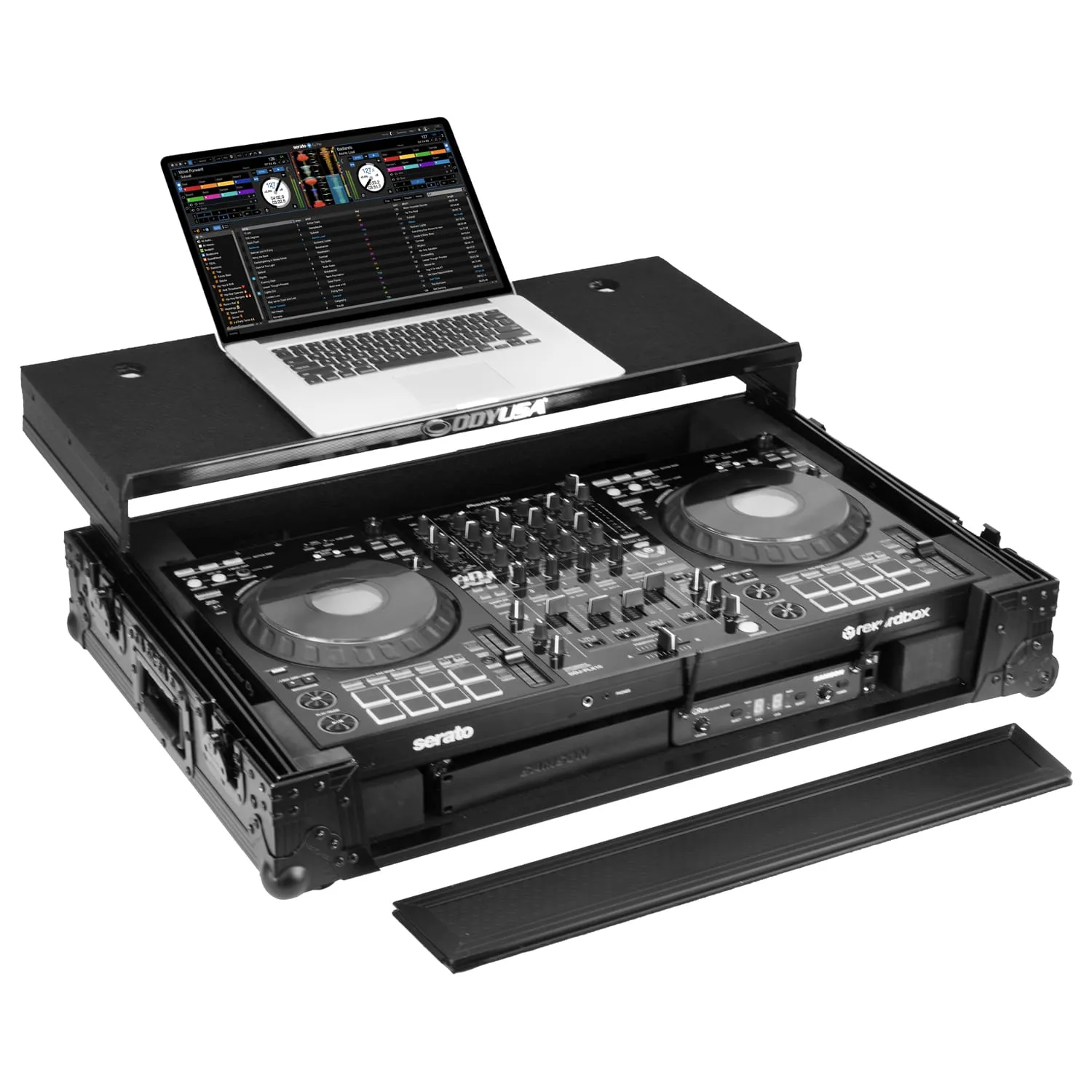 odyssey-industrial-board-flight-case-ddj-flx10-laptop-roulant image 3