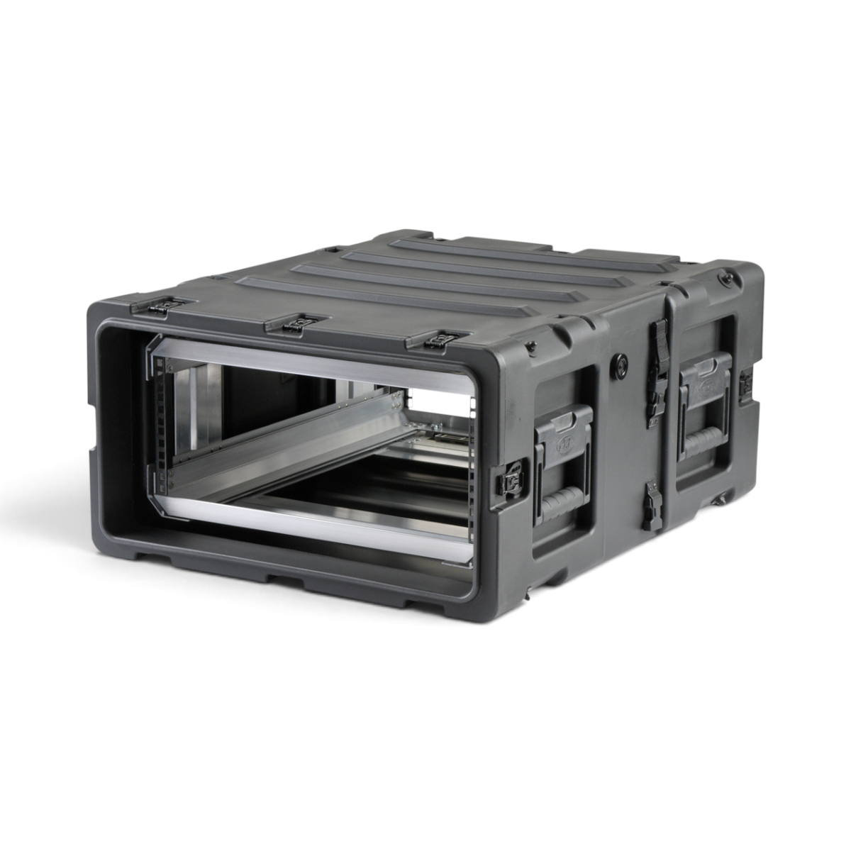 skb-rr-series-rack-amorti-4u-24-noir-tanche-roulettes image 2