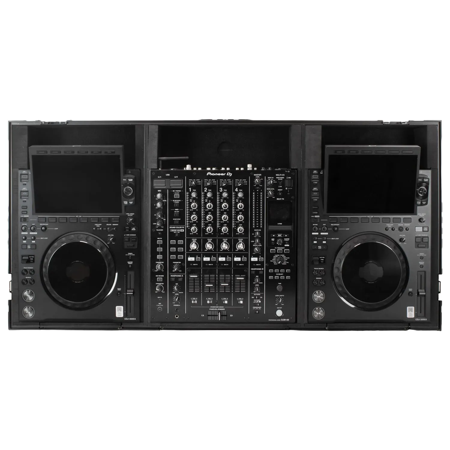 odyssey-black-label-djm-a9-cdj-3000x-flight-case-coffin-noir image 5