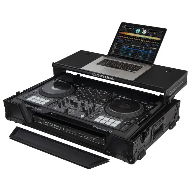odyssey-flight-zone-pioneer-ddj-1000-flight-case-1u-glide image 1
