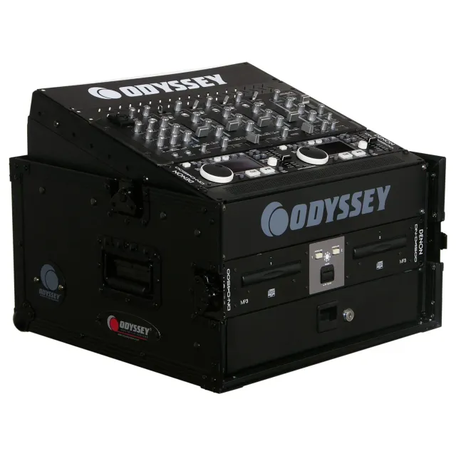 odyssey-black-label-combo-rack-10u-inclin-4u-noir image 1