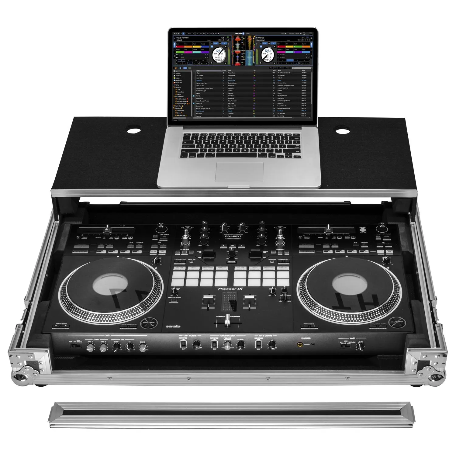 odyssey-flight-zone-ddj-rev7-flight-case-roulettes-plateforme-laptop image 2