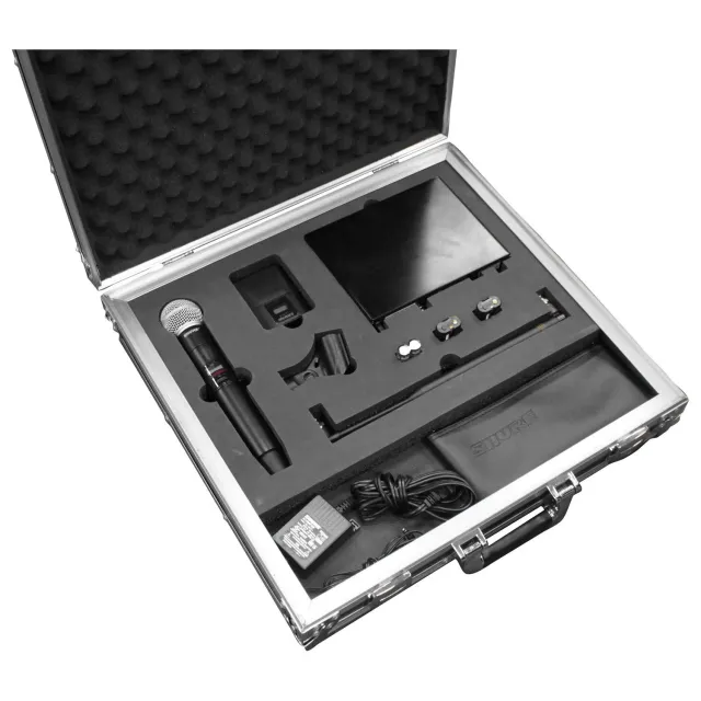odyssey-flight-zone-flight-case-micro-shure-qlxd1-mousse image 1