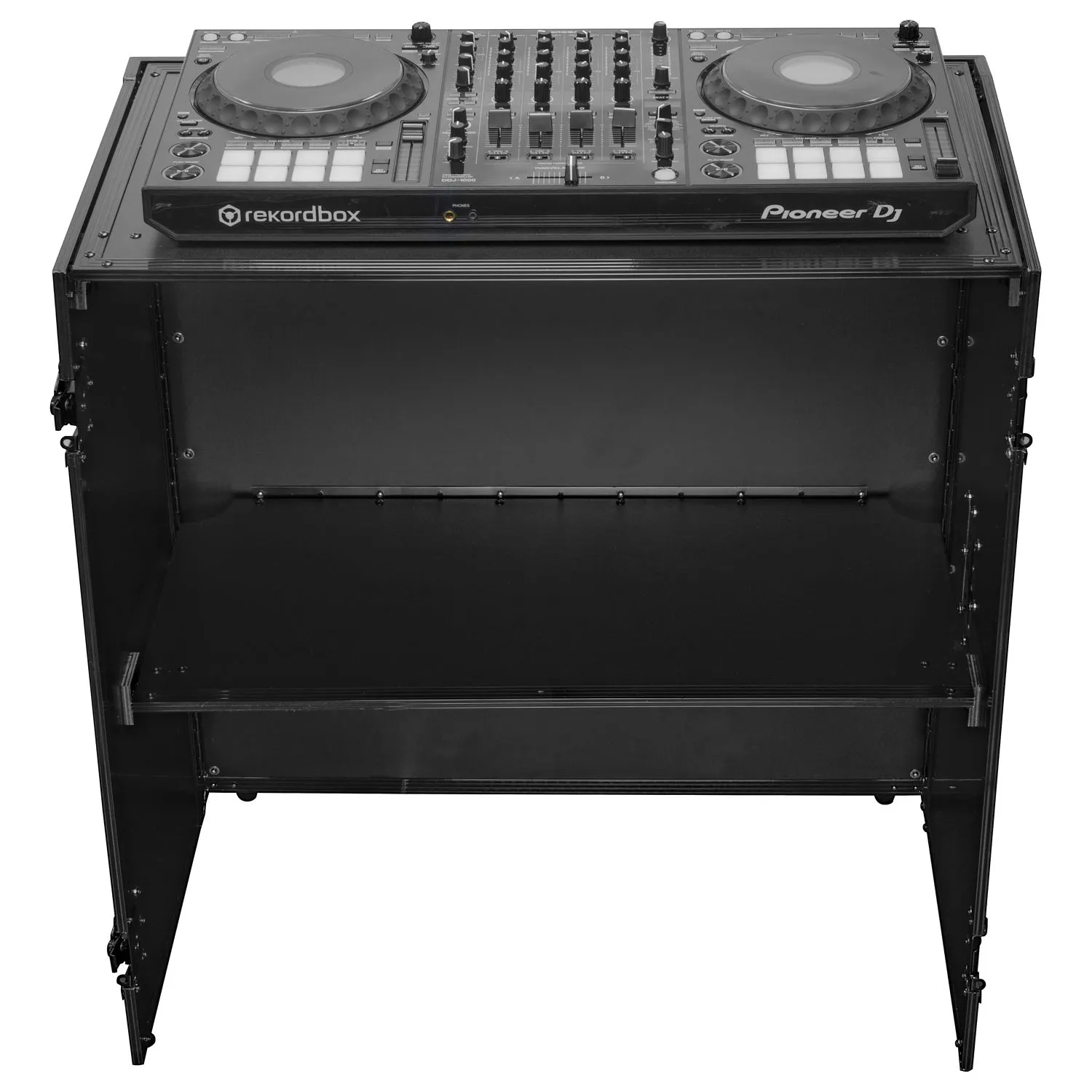 odyssey-l-evation-stand-dj-pliable-2-niveaux-noir-33-table image 2